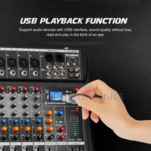 Ct-120s Professional 12-Channel Usb Audio Mixer