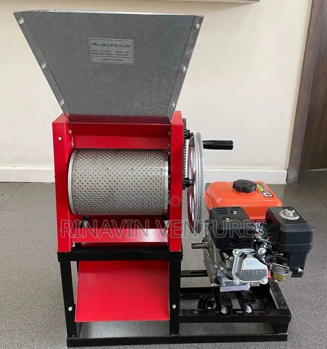 Milano Italia Coffee Pulper With Engine