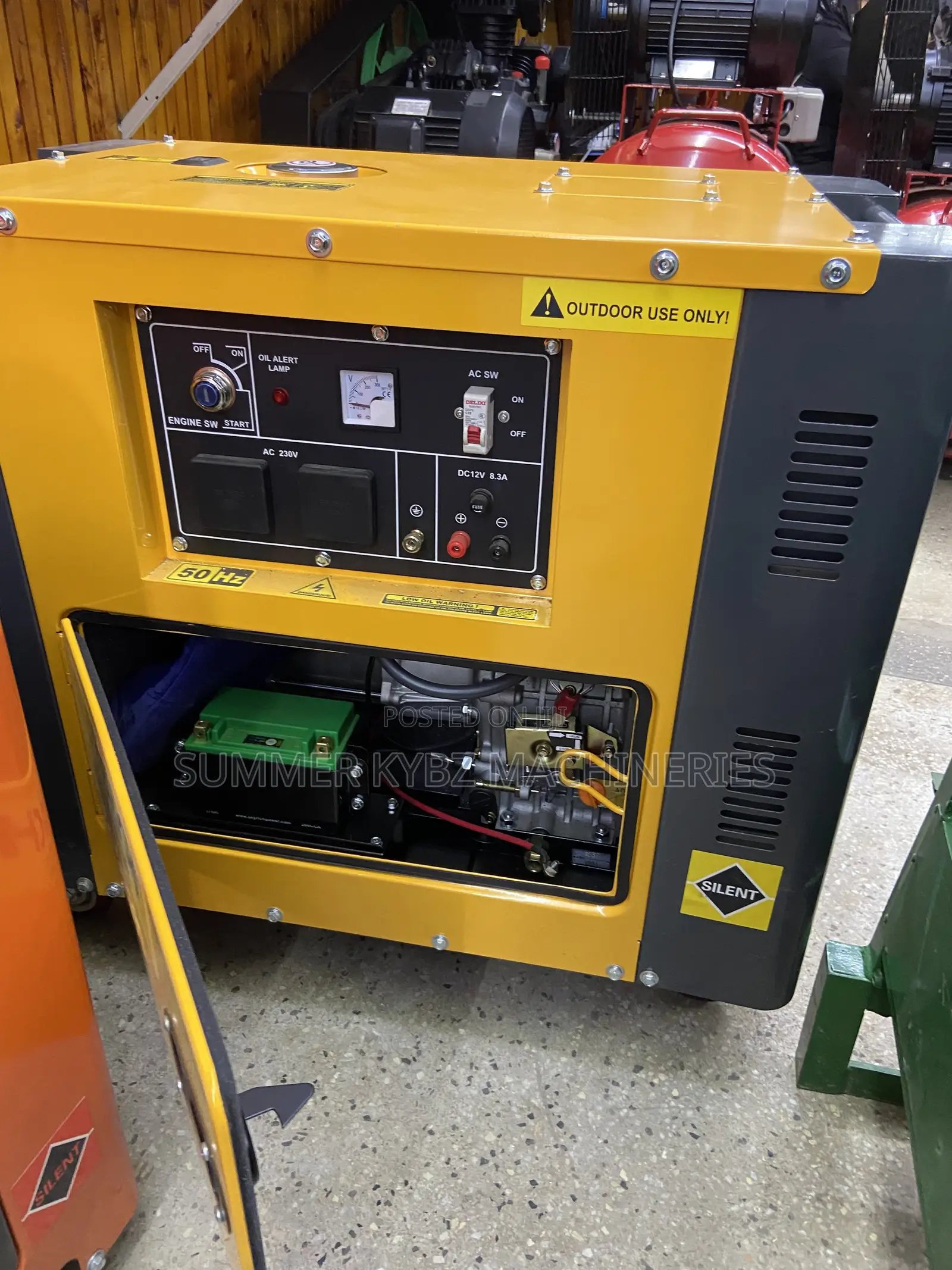 Maybach Mb6000ds Diesel Generator 6.6 Kva