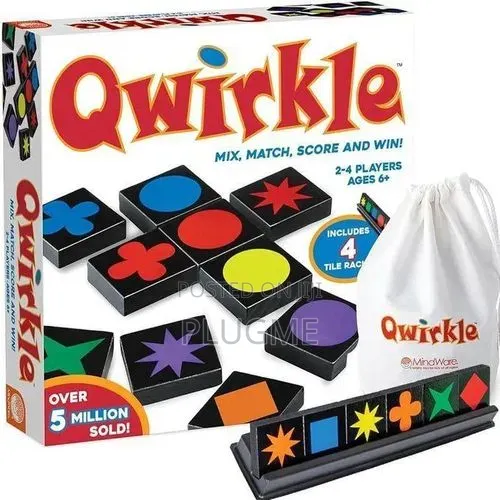 Qwirkle 
 Colorful Tile Game – Match Tiles by Color or Shape