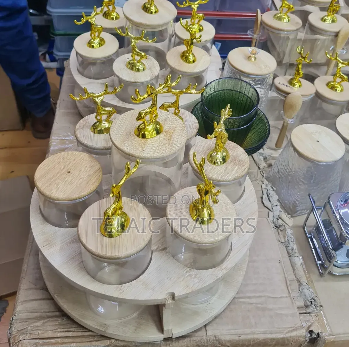 Classy Spice Jars