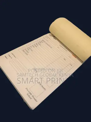 Custom Receipt Books