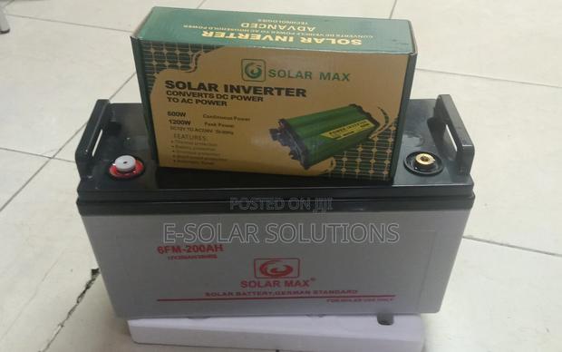 200ah Battery+ 600watts Inverter
