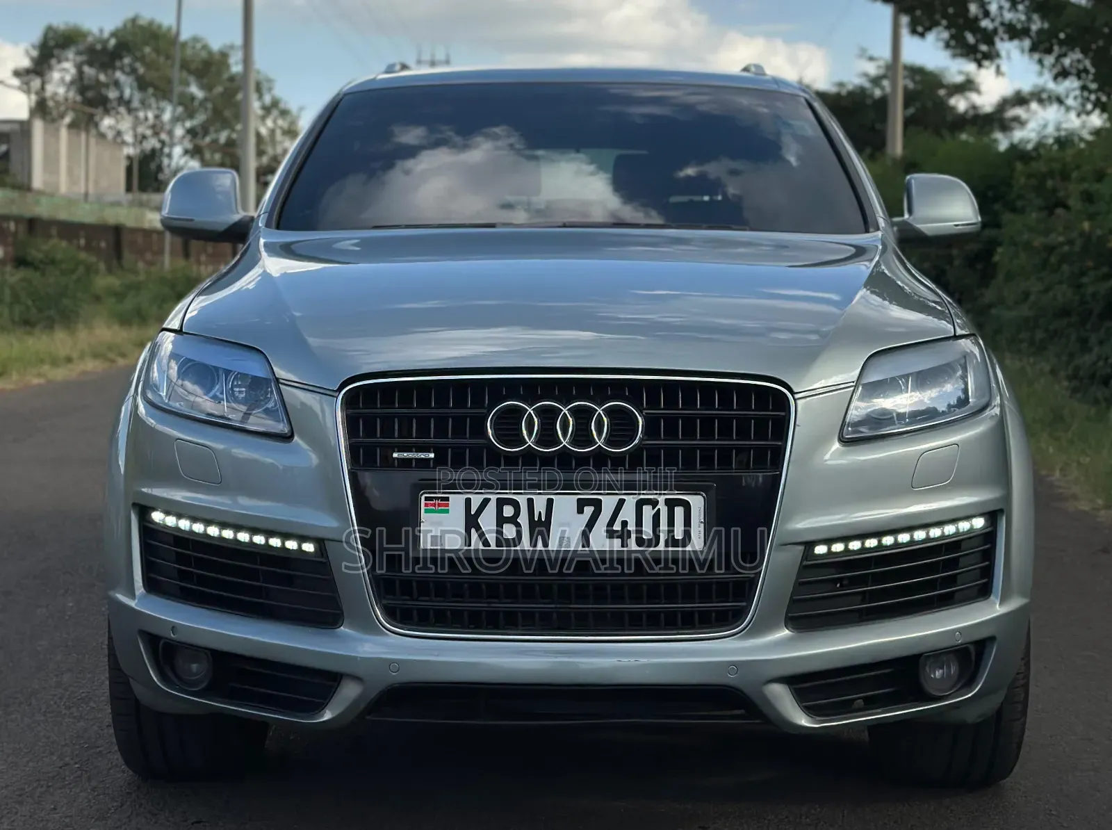 Audi Q7 2007 Silver