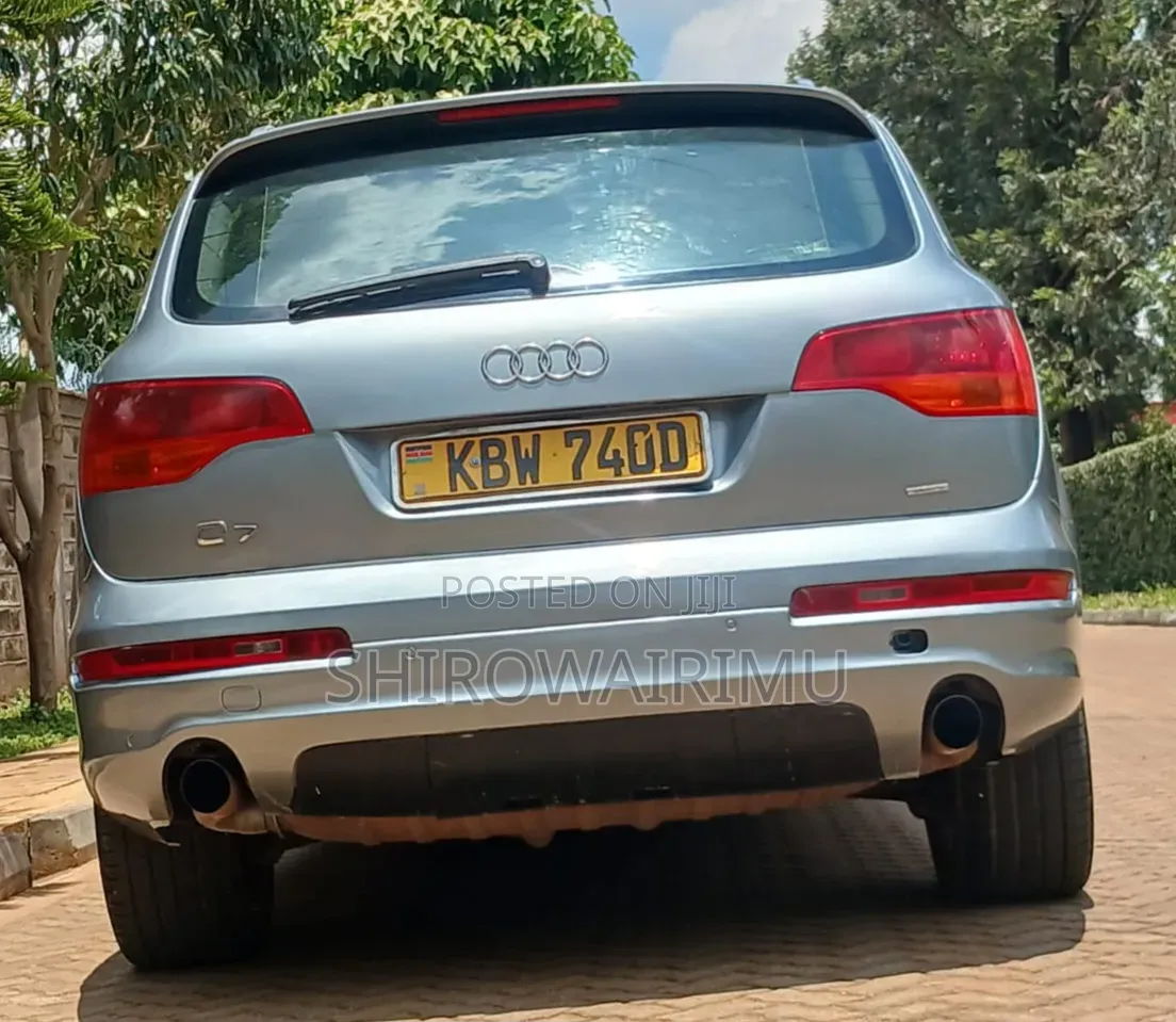 Audi Q7 2007 Silver