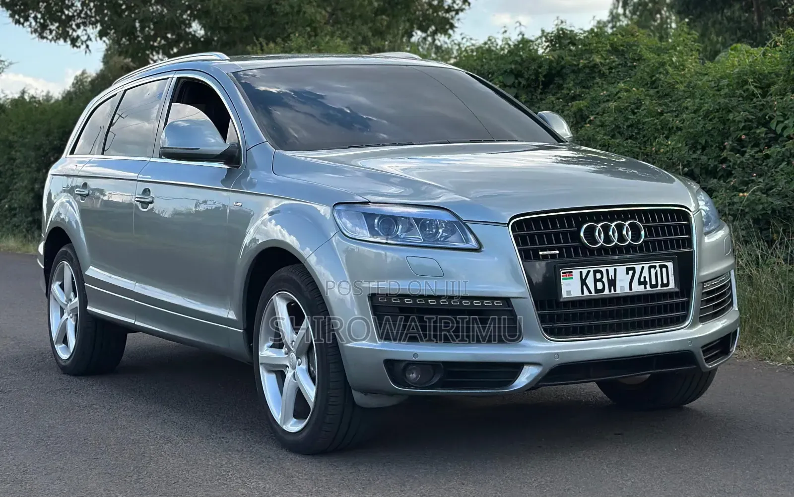 Audi Q7 2007 Silver