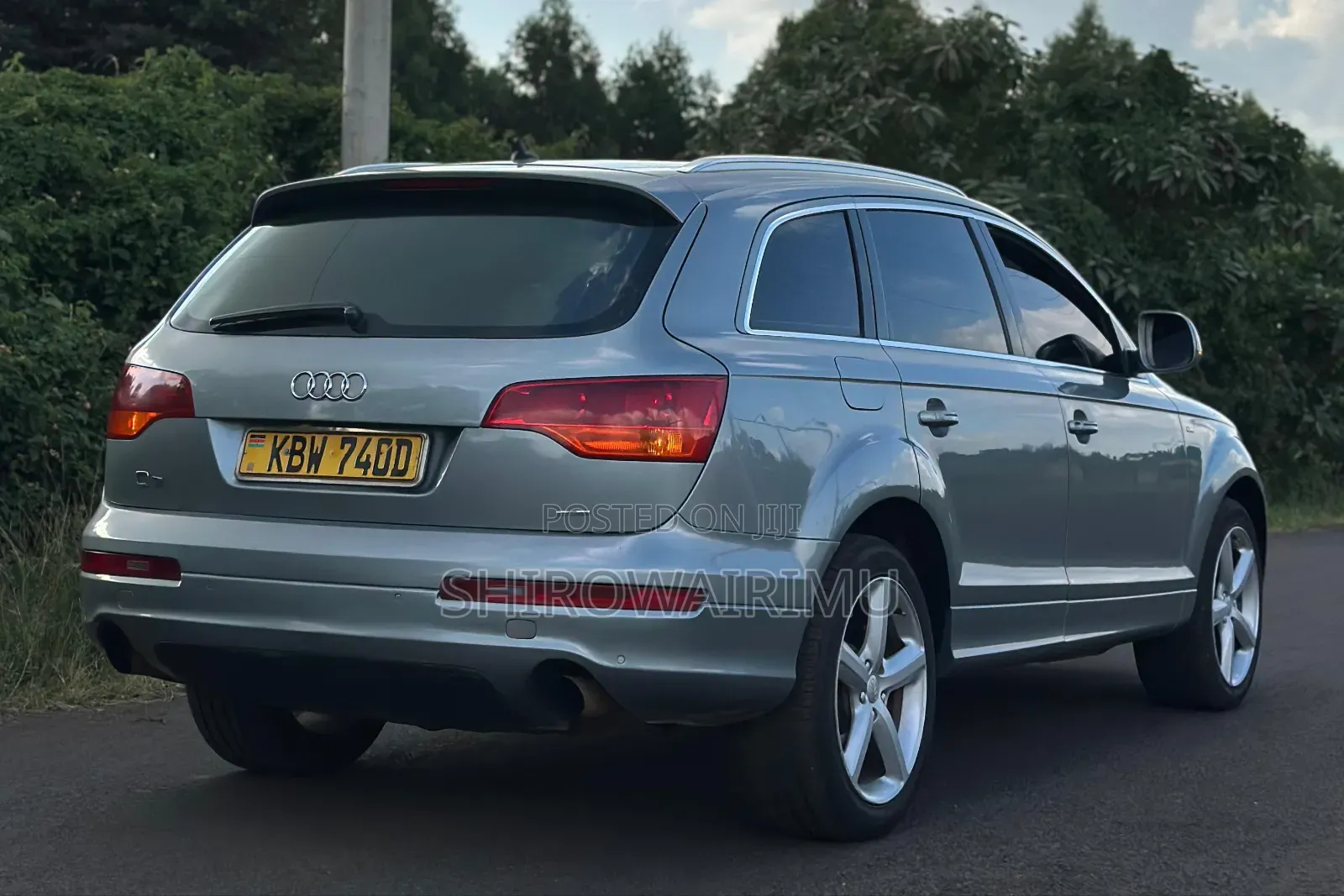 Audi Q7 2007 Silver
