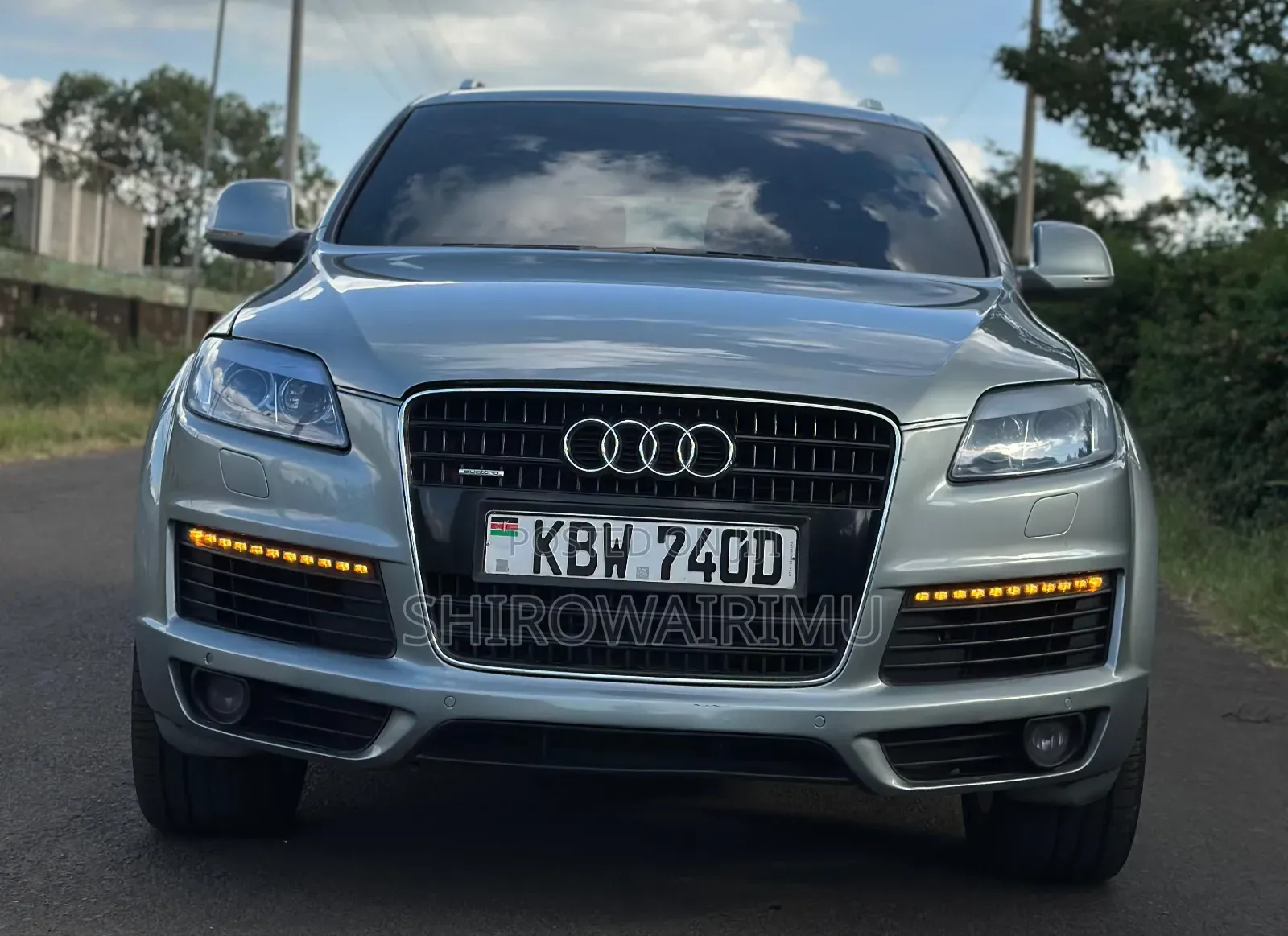 Audi Q7 2007 Silver
