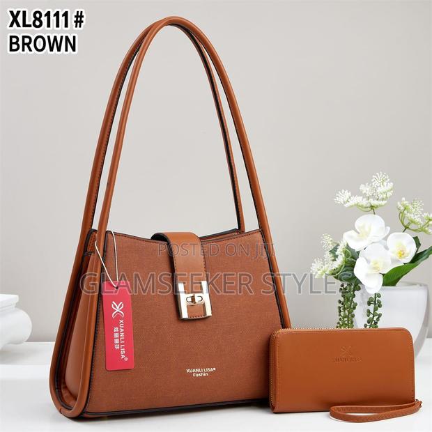 Imported Luxe Tote Bag With Matching Wallet – Multiple Colours