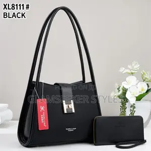 Imported Luxe Tote Bag With Matching Wallet – Multiple Colours
