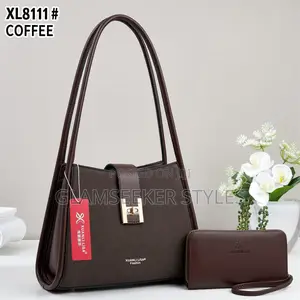 Imported Luxe Tote Bag With Matching Wallet – Multiple Colours