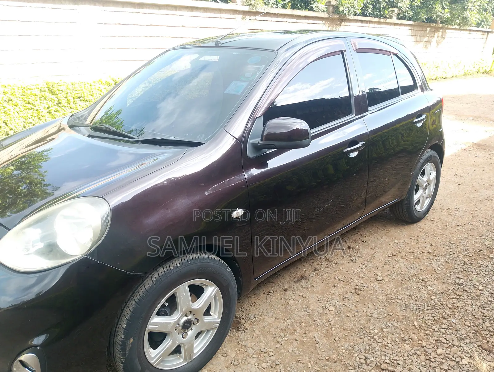 Nissan March 2013 Purple