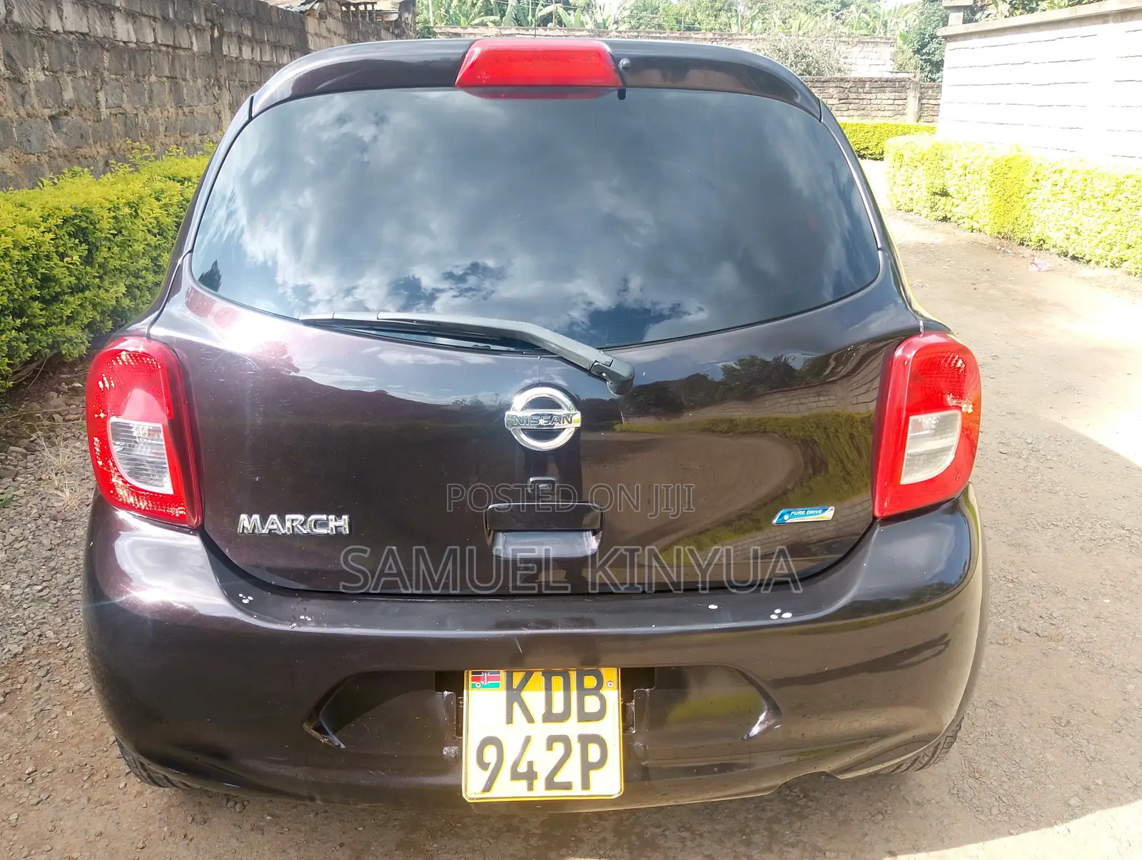 Nissan March 2013 Purple