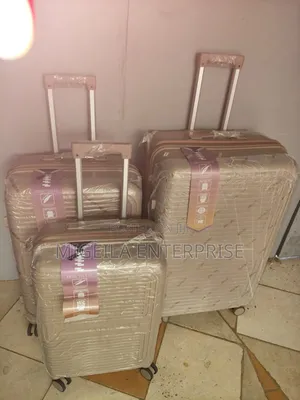 Unbreakable Double Zip Suitcases