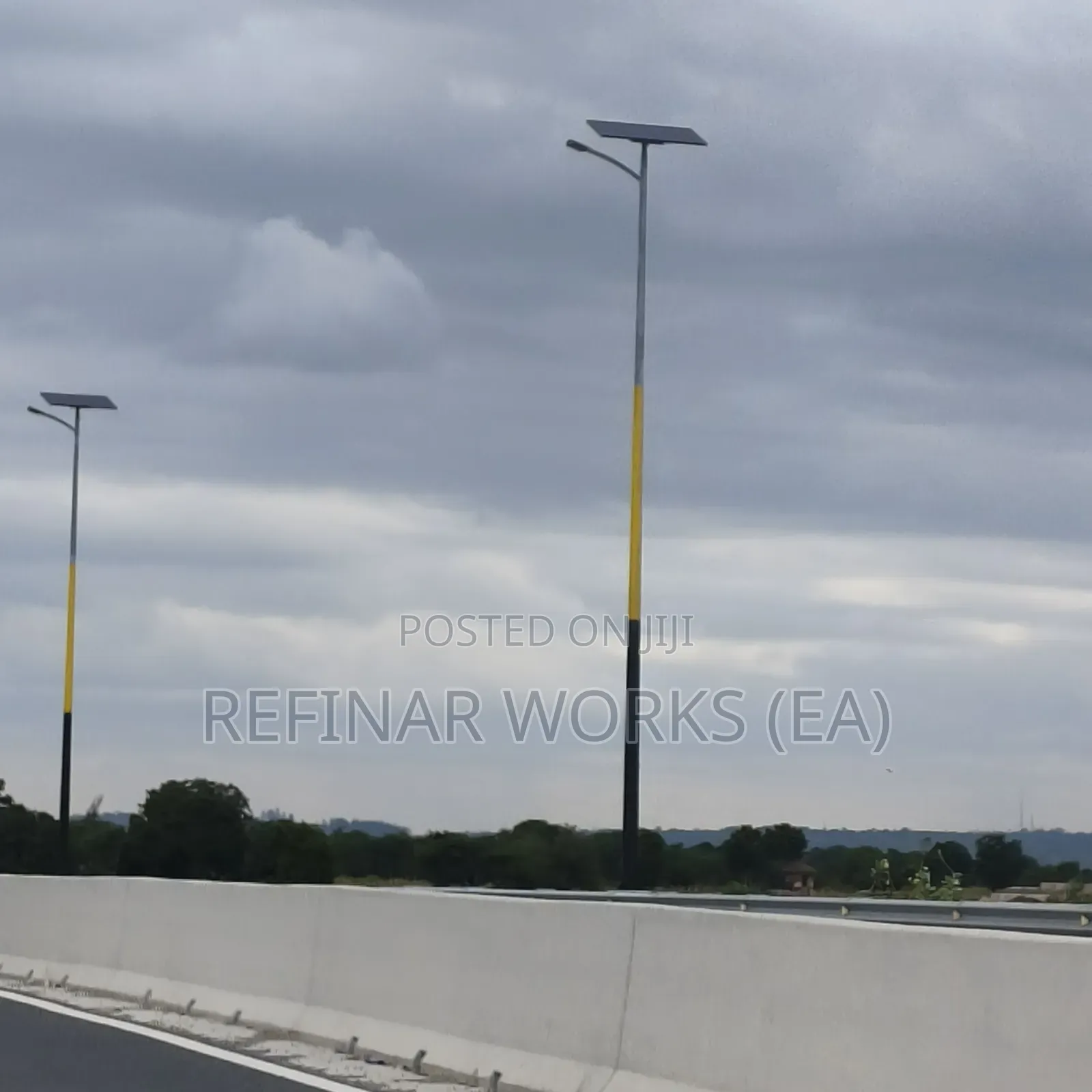 Heavy Duty Street Lighting Poles for Roads and Compounds