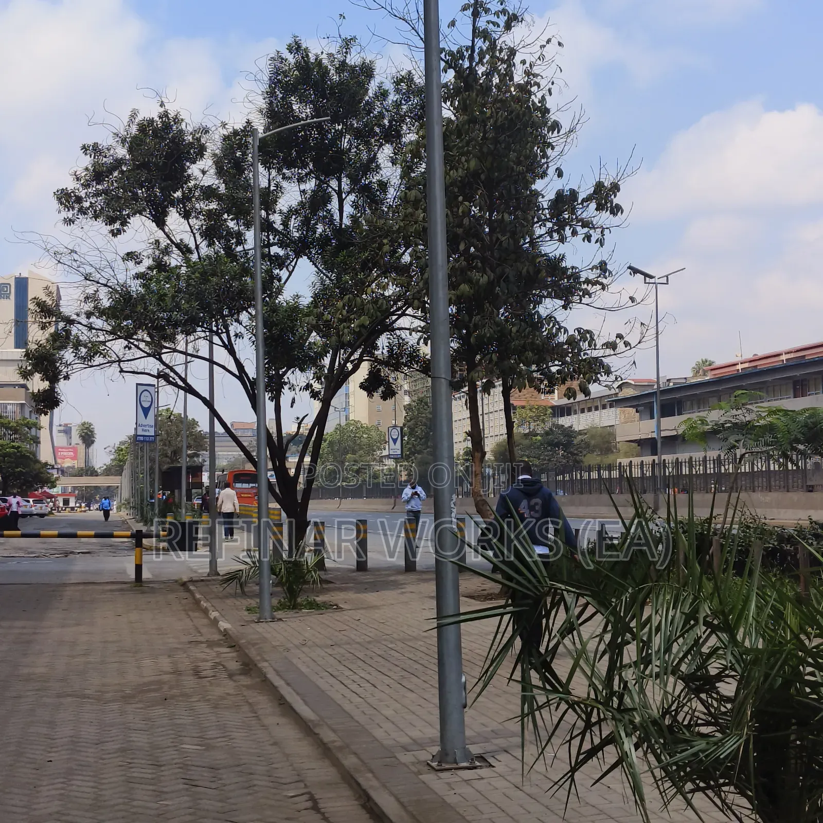 Heavy Duty Street Lighting Poles for Roads and Compounds