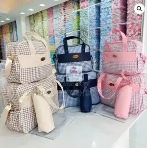 Chicco Baby Diaper Bag Set – Stylish Maternity Travel Bag With Bottle