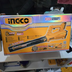 Ingco Cordless Blower Air Dust Jet Leaf Blower 20v Battery Premium