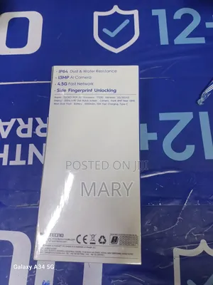 New Tecno Pop 20 64 GB Blue