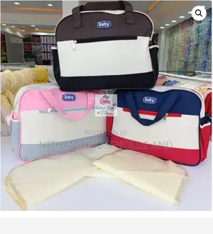 Trendy 2 in 1 Baby Diaper Bag