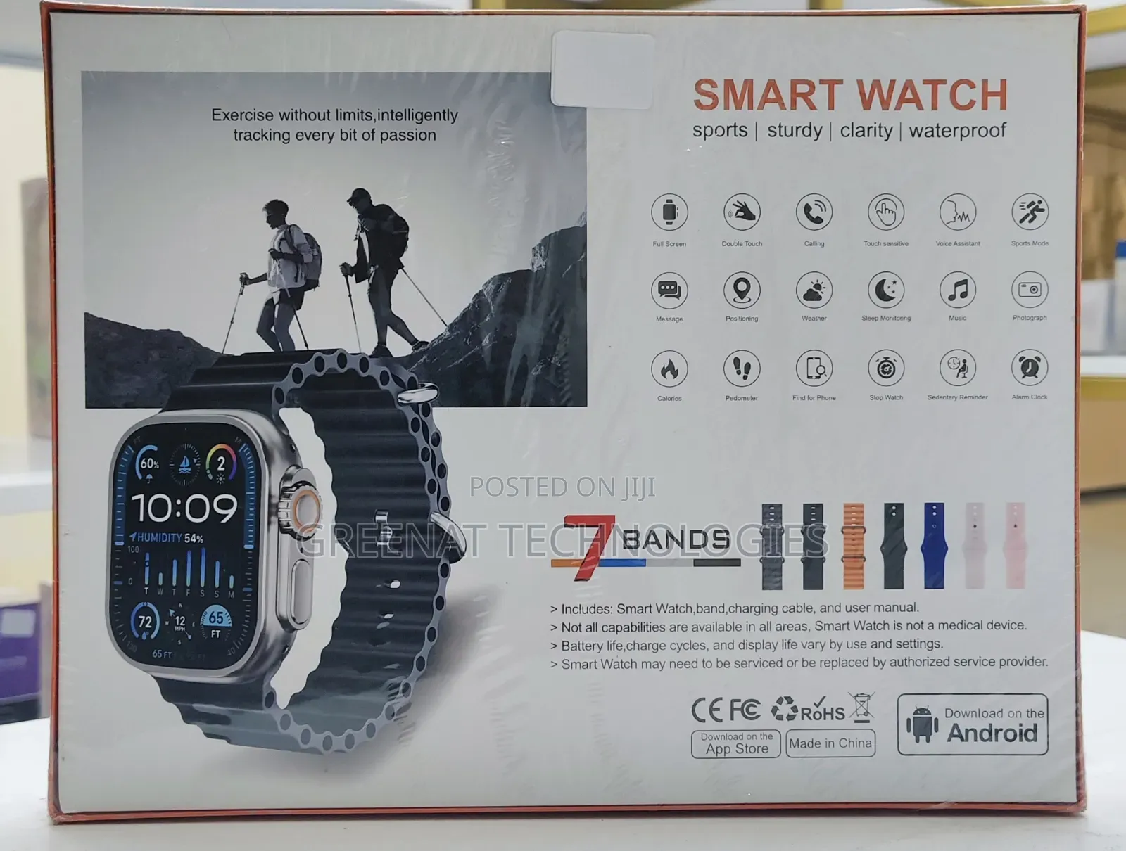 Ultra 3 Smart Watch 7in1 Gus-02
