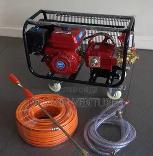 Aico Japan Trolley Sprayer Petrol 8hp Engine With Hose Pipe