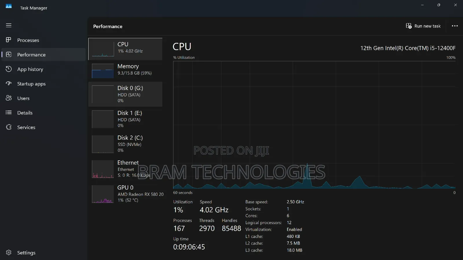 Desktop Computer 16GB Intel Core i5 HDD+SSD 2T
