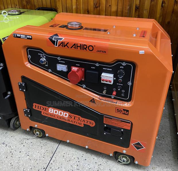 8kva Takahiro Japan Super Diesel Generator