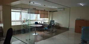 Frameless Office Partition