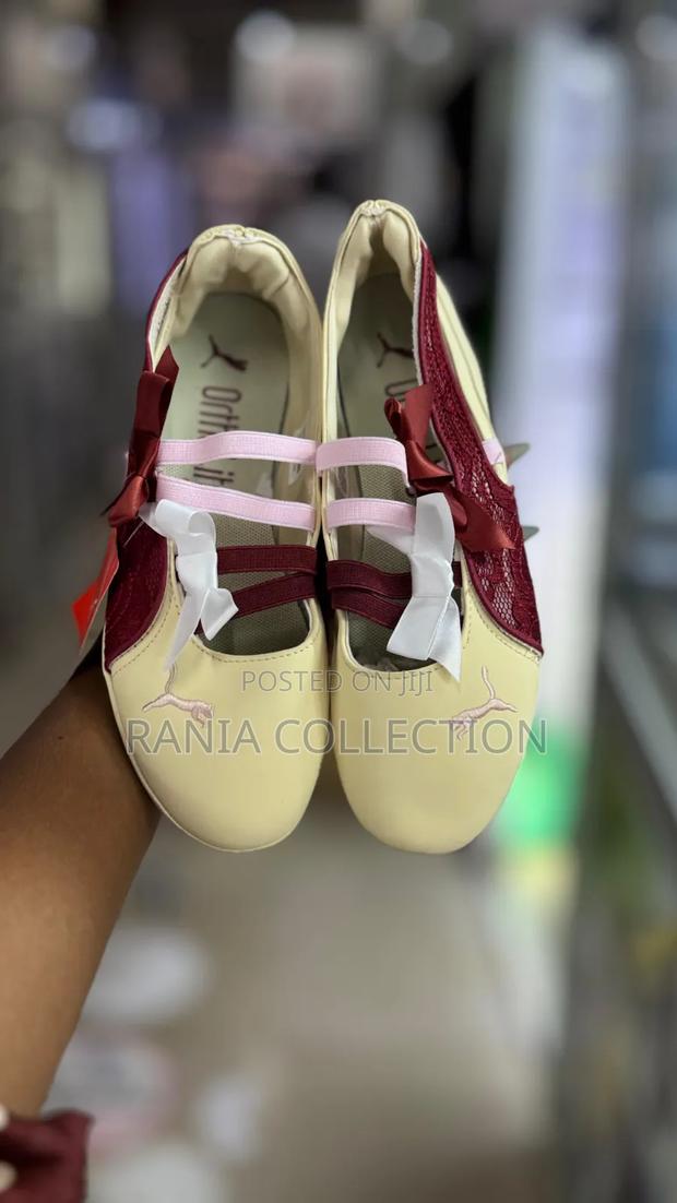 Puma Ballet Cream Burgundy