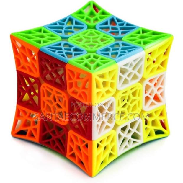 Geometric Hollow Magic Cube Puzzle - main view