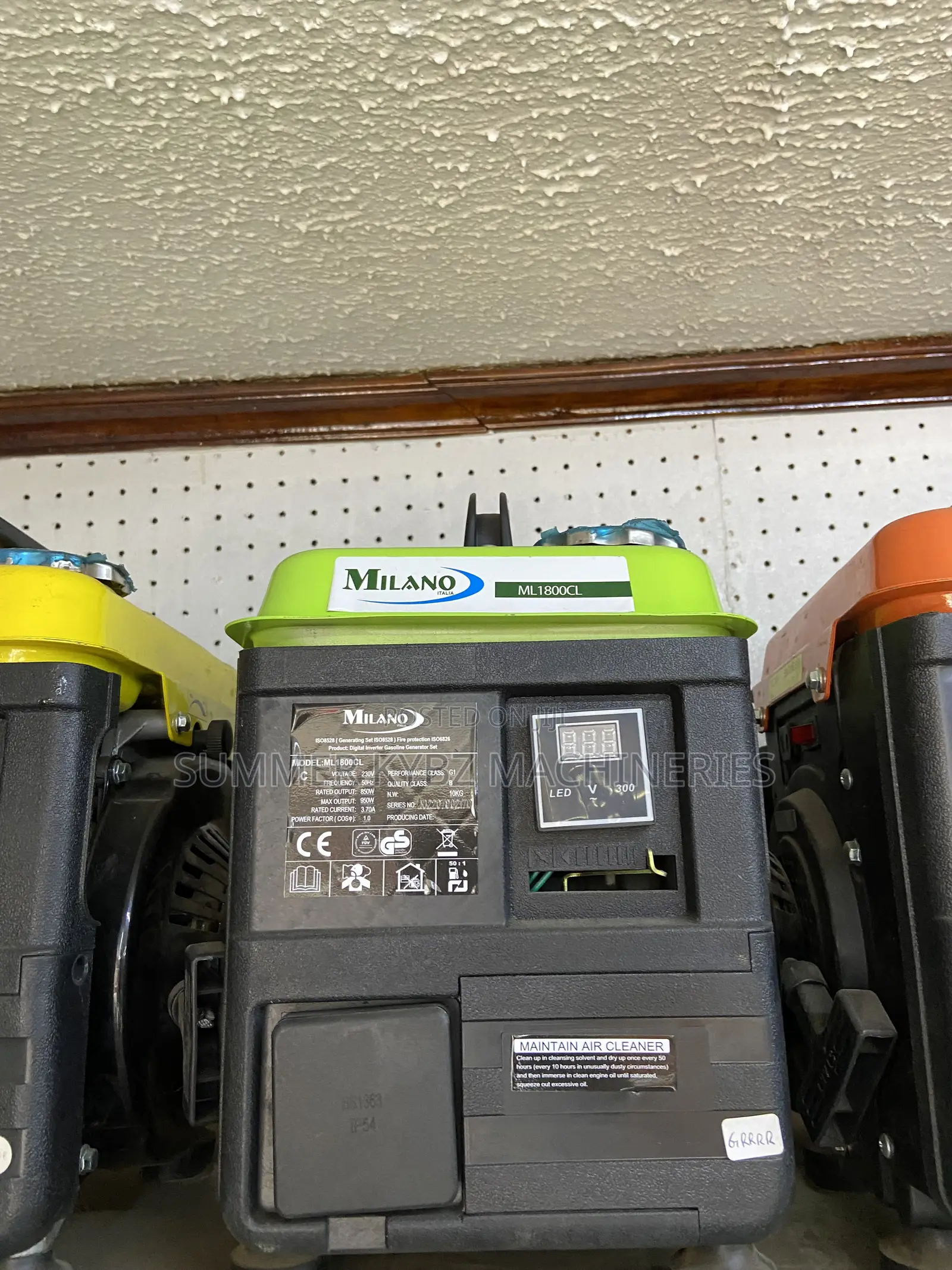 Milano Ml1800cl Inverter Generator