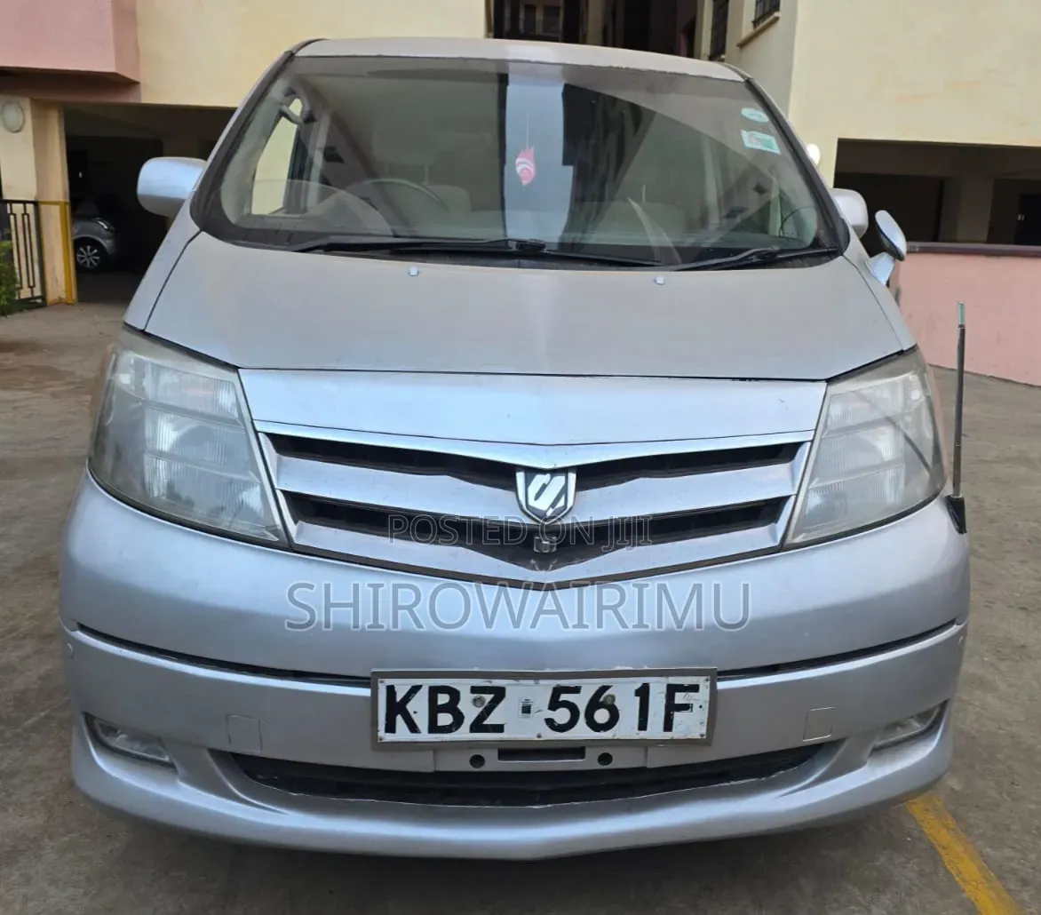 Toyota Alphard 2007 Silver