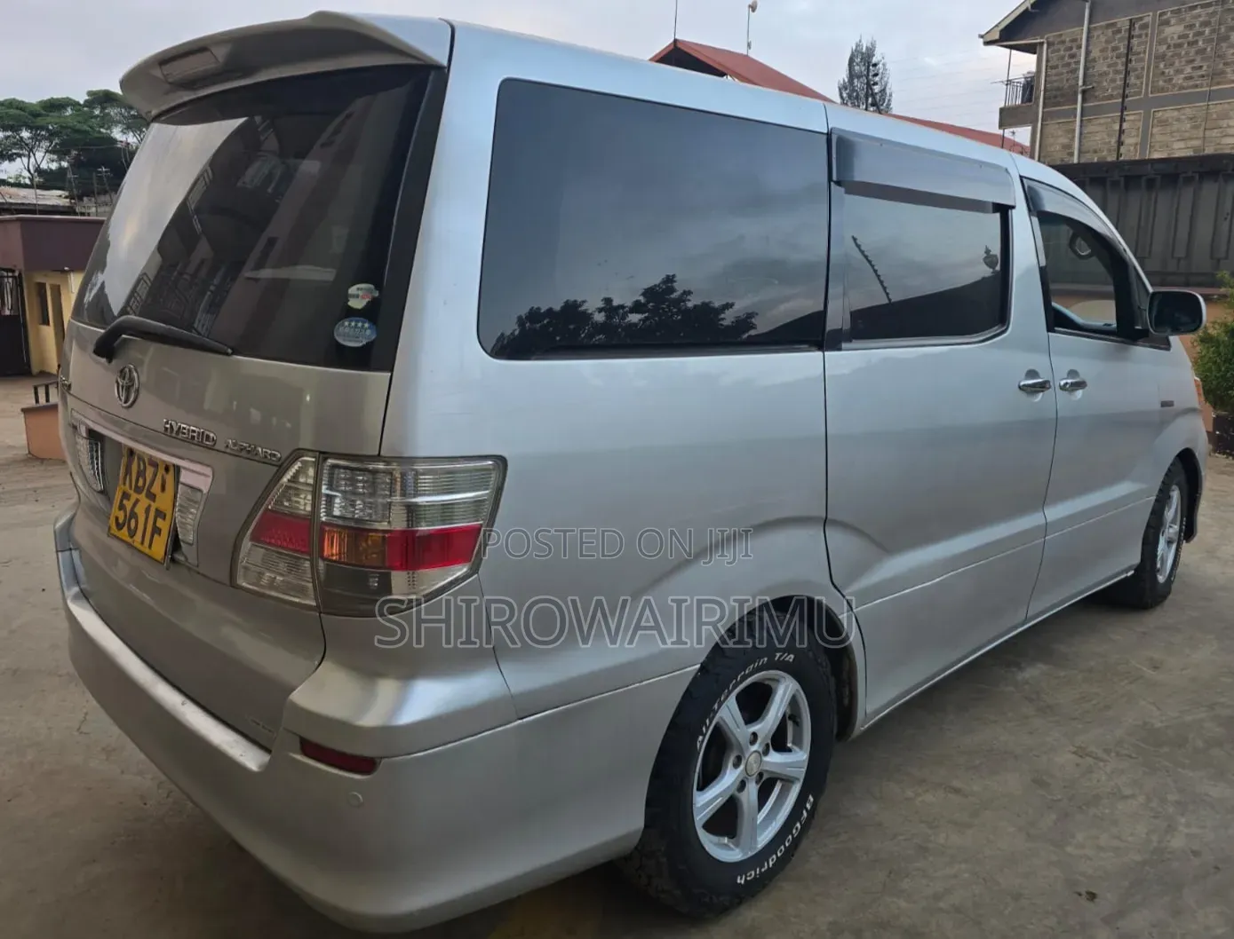 Toyota Alphard 2007 Silver
