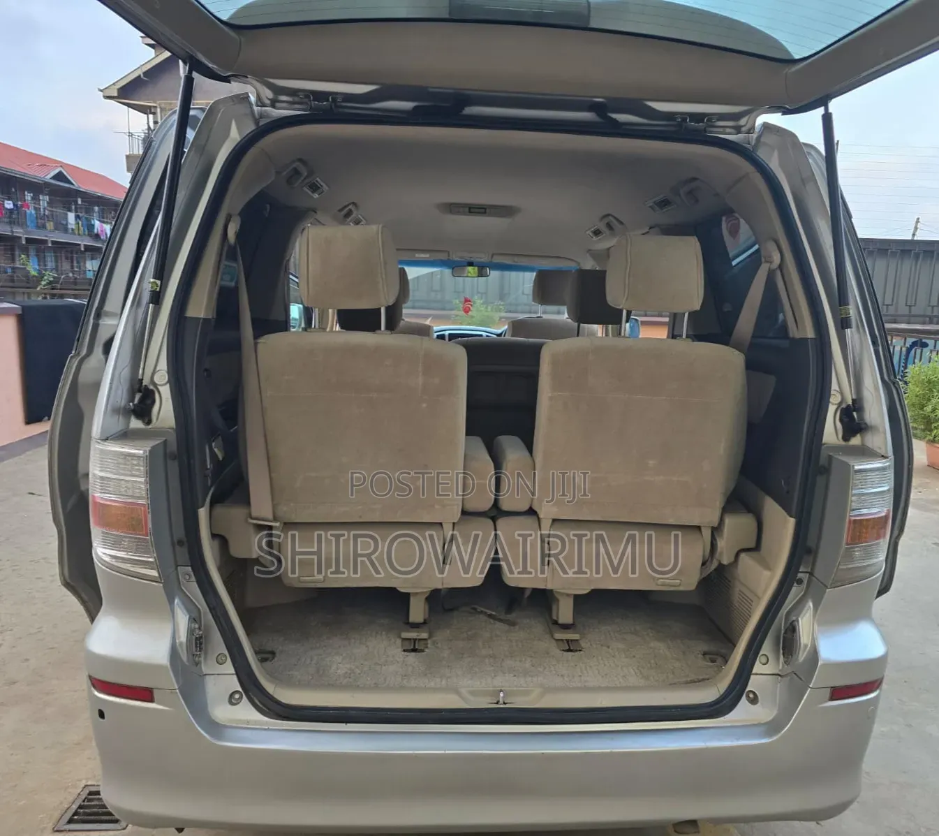 Toyota Alphard 2007 Silver