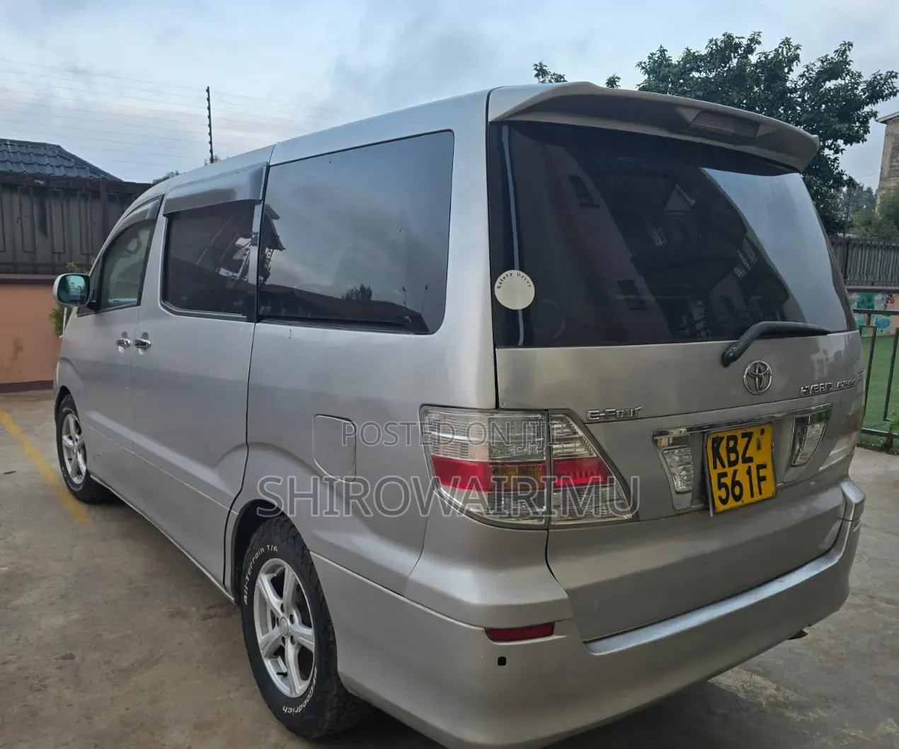Toyota Alphard 2007 Silver