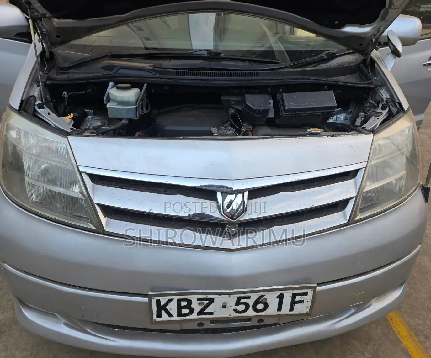 Toyota Alphard 2007 Silver