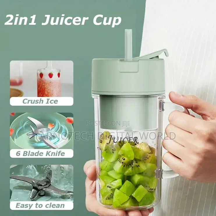 Usb Portable Mini Fast Blender Cup Fruit Juicer Smoothie Maker