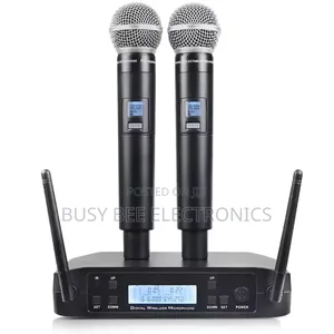 Glxd4 Cheap Price Uhf Dual Channel System Handheld Wireless