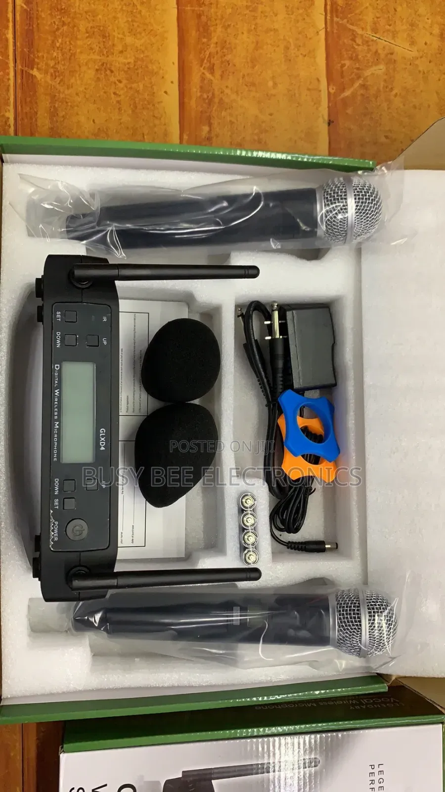 Glxd4 Cheap Price Uhf Dual Channel System Handheld Wireless