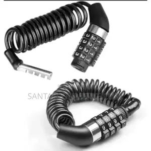 4 Digit High-security Cable Lock For Bike Scooter Motorcycle Luggage
