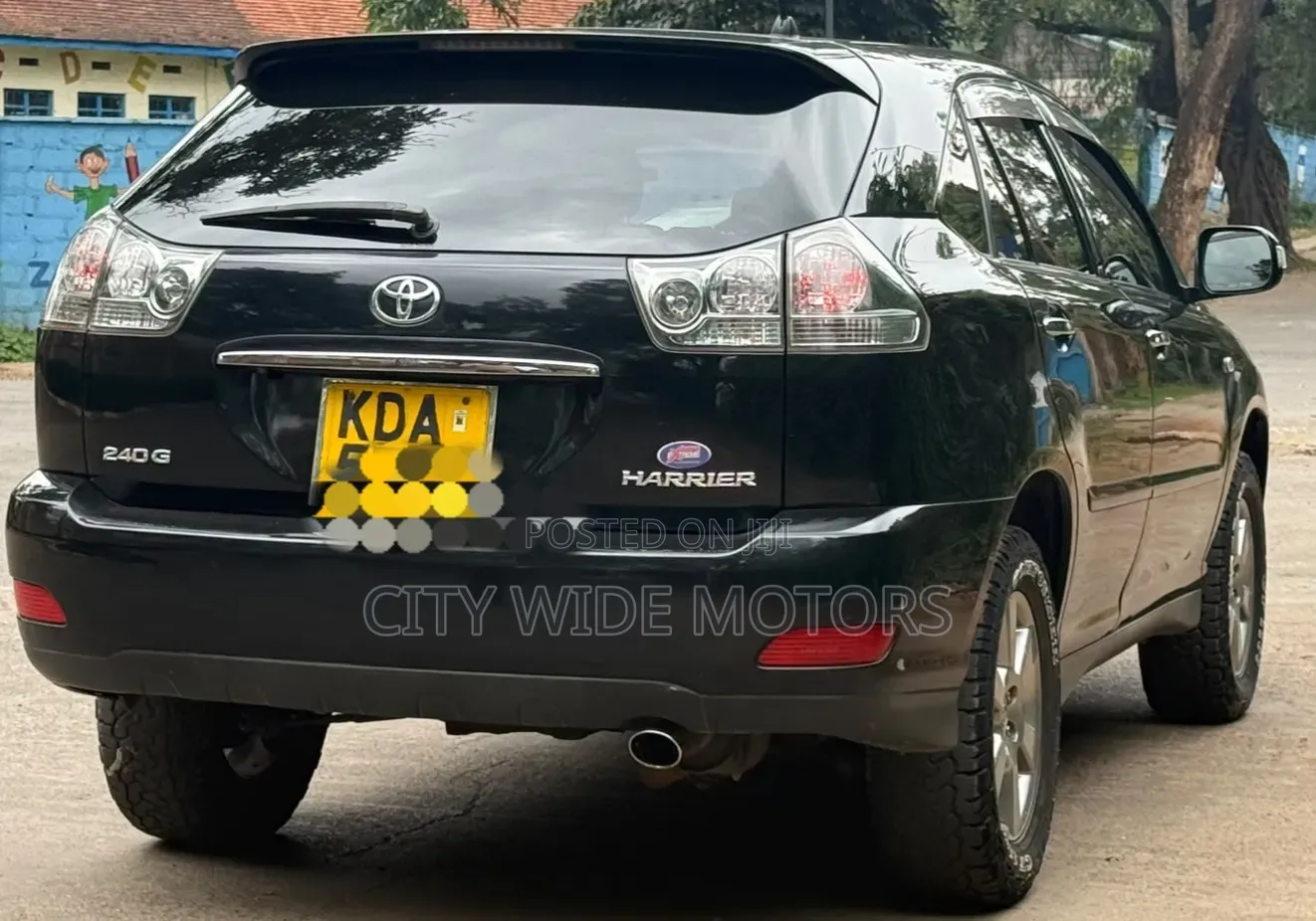 Toyota Harrier 2012 Black