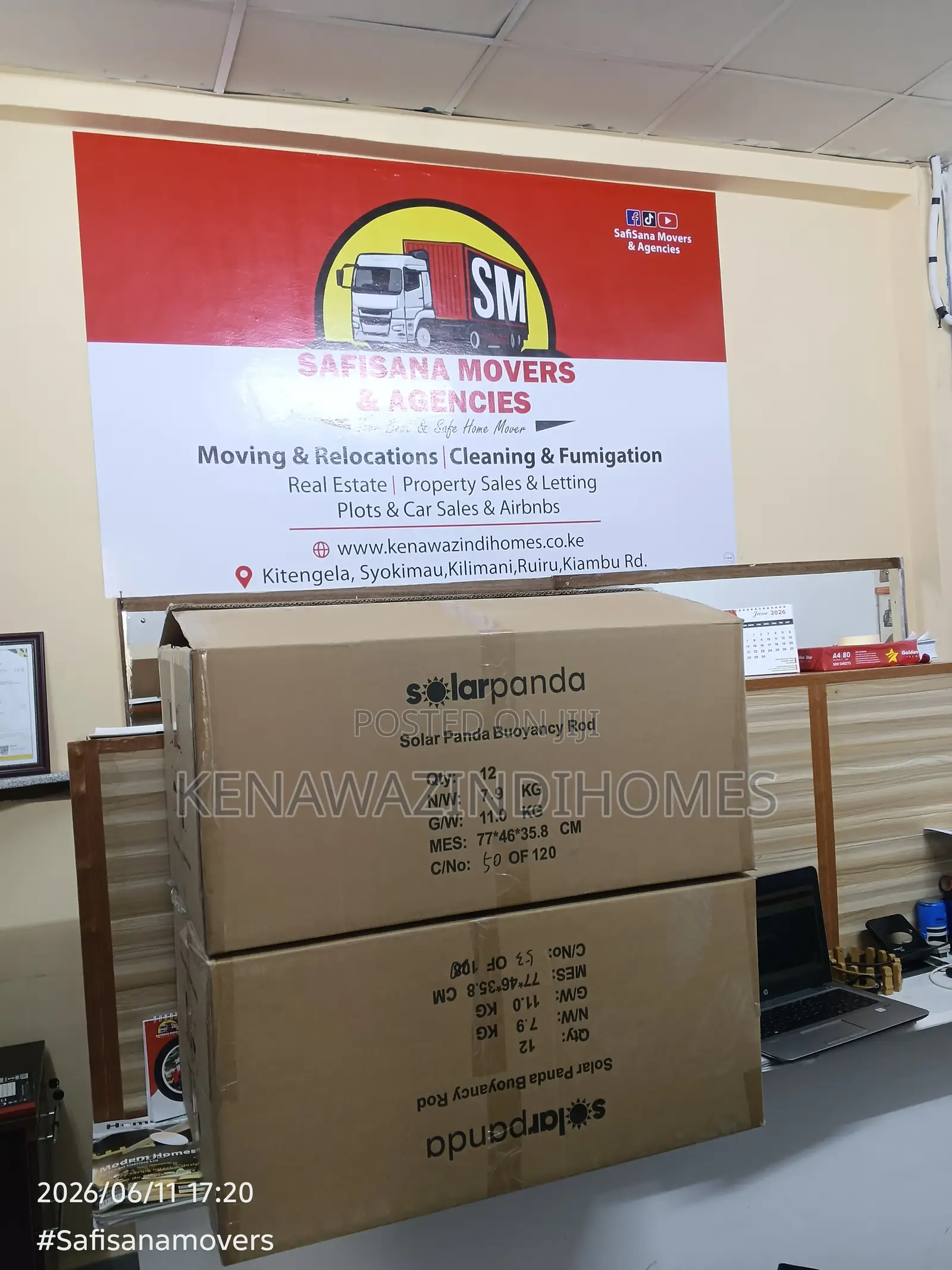 Movers Cartons / Packing Boxes for Sale Syokimau 300 KSH