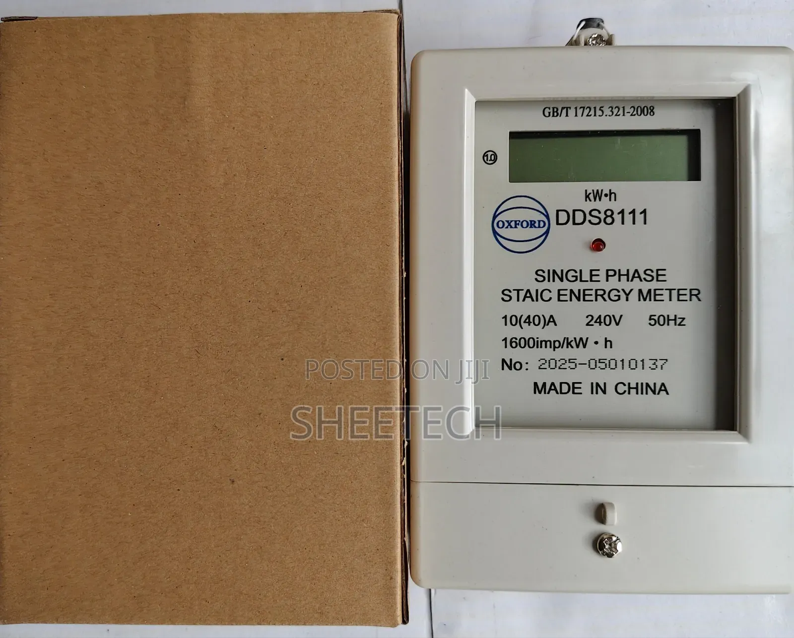Oxford Single Phase Meter