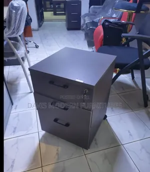 Gray Mobile Cabinet