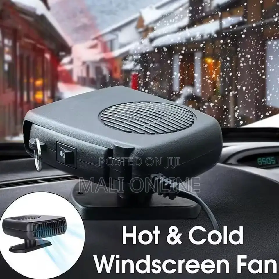 150w Car Heater Cooler Fan 2-in-1 Windshield Defroster Demister