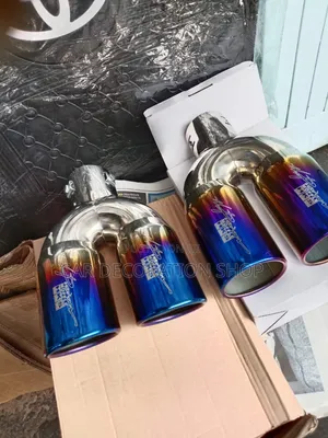 Double Exhaust Tip With Heavy Duty Polished Stainless Steel