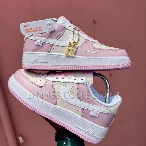 Nike Airforce One Ladies Pink - thumbnail 2