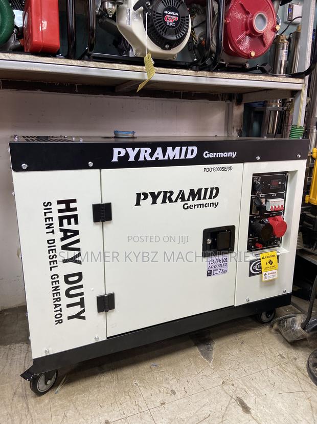 Pyramid Germany Pdg13000se/3d /, Heavy-Duty Diesel Generator