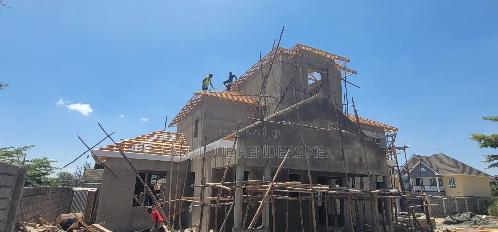 Roofing Poles Timber